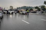 Каршеринговый кроссовер сбил маму с ребенком под окнами мэрии Екатеринбурга