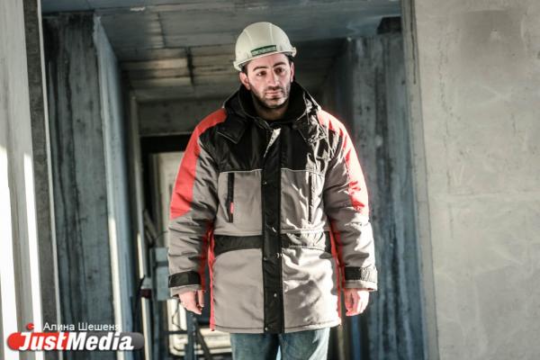 Мгер Агаджанян, прораб: «Мы строим для жителей города в любую погоду». В Екатеринбурге -7 - Фото 5